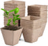 JOYSEUS 3.25" Seed Starter Pots, Organic Planting Peat Pots for Indoor Garden Seedling, 30 Pcs 100% Eco-Friendly and Biodegradable for Seed Germin...