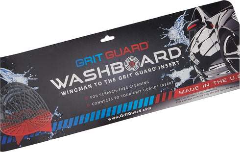 Grit Guard Washboard Bucket Insert, Removes Dirt from Wash Mitt for Car Detailing, Attaches to Grit Guard Insert, Fits Most 3-6 Gallon Car Wash Bu...