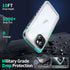 SOKUSIN for iPhone 15 Case Waterproof - Shockproof Drop Proof Dustproof Clear Phone Case with Built-in Screen & Camera Protector Full Body Rugged ...