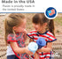 Re-Play Sippy Cups for Toddlers - 10 Oz. Reusable Spill Proof Cups for Kids, Dishwasher/Microwave Safe - Made in USA - Set of 4-3.13" x 6.25" - Ci...