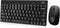Adesso WKB-1100CB Natural Ergonomic Wireless Spill Resistant Mini Keyboard & Mouse Combo,Black...