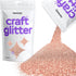 Hemway Craft Glitter - Rose Gold | 100g Ultrafine Metallic Sequin Flakes for Resin & Epoxy Crafts | Supplies for Tumblers, Cards, Jewellery, Candl...