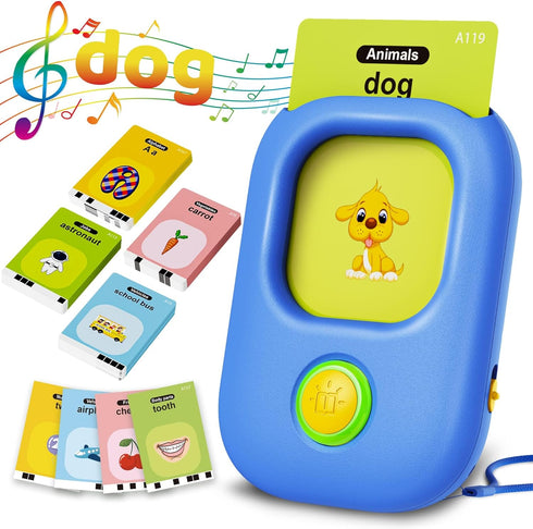 KOKODI Toddler Toys - Talking Flash Cards for Boys 2 3 4 5 Year Old Birthday Gifts, Autism Speech Therapy Toys for Autistic Children, Learning Toy...