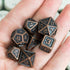 UDIXI 10mm Mini Metal DND Dice Set, 7-Die Small Metal Dice Portable Tiny Polyhedral RPG Dice for D&D Dungeons and Dragons Role Playing Games (Copp...