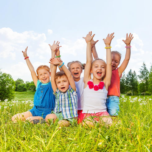 25 Pack Mosquito Repellent Bracelets for Adults & Kids, DEET-Free Bands, Individually Wrapped Repellent Wristbands...