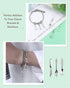 JIALEEY 100pcs Fork Knife Spoon Pan Tableware Charms Beads Necklace Pendants DIY for Jewelry Making and Crafting, Tibetan Silver Plated Tableware ...