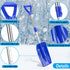 27.5-33.5 Inch Adjustable Kids Snow Shovel- Detachable Kids Digging Snow Shovel with D-Grip Handle- Durable Beach Snow Shovels for Kids Outdoor Ya...