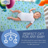 Bassinet Sheets for Baby/Infant Deep Fitted Soft Jersey Knit by Abstract 16" x 32" (Floral Blue)...