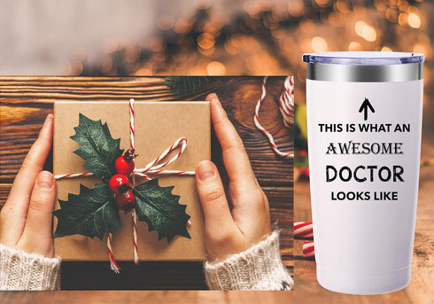 This Is What An Awesome Doctor Looks Like Mug.Doctor,Medical School Graduation Gifts.Appreciation,Birthday,Christmas Gifts for Doctors,MD,Med Tumb...