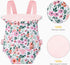 GAGAKU Doll Carrier Fits IKEA Doll, Reborn Baby Doll, Bitty Baby, American Girl Doll up to 18 Inches, Doll Accessories - Pink (Leaf)...