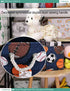 FANKANG Rectangular Laundry Basket Nursery Storage Fabric Storage Bin Storage Hamper,Gift Baskets(Navl-ball game)...