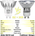 ALIDE GU10 Led Bulbs 5W 6000k Daylight White Dimmable,25W-35W Halogen Equivalent,MR16 GU10 Base AC120V Dimmable Led Spotlight Track Light Bulbs,45...