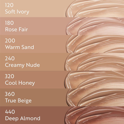 M. Asam MAGIC FINISH Supercharge Serum Foundation Rose Fair (1.01 Fl Oz) - Moisturizing Make Up & Firming Face Serum In One, Anti-aging CC Cream W...
