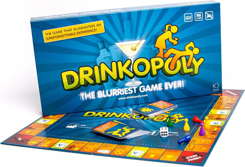 Party-Game | Fun Drinking-Game for-Game Night | Hilarious Social and Interactive-Board-Game for Adults | Ages 21+ | 1-6 Players | Average Playtime...