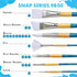 Princeton White Snap Taklon Angled Paintbrush, Size 1 inch...