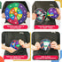 BELLOCHIDDO Double Sided Dart Board for Kids, Toys for 3 4 5 6 7 8 9 10 11 12 Years Old Boys with 12 Velcro Sticky Balls, Indoor & Outdoor Party C...