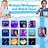 Kids Smart Watch, HD Touchscreen Kid Watches with 24 Games Dual Camera Video Music Calculator Pedometer Torch Alarm Stopwatch, Christmas Birthday ...
