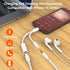 USB C to 3.5mm Audio Adapter with Charger, 2 in 1 USB C to 3.5mm Headphone Jack Hi-Fi DAC with PD 60W Charging Dongle Compatible with iPhone 15/15...