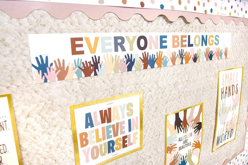 Everyone is Welcome Diversity Mini Bulletin Board...