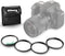 77MM Ultimaxx Professional Four Piece HD Macro Close-up Filter Kit (1, 2, 4, 10 Diopter Filters) for Camera Lens with 77MM Filter Thread and Prote...