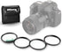 40.5MM Ultimaxx Professional Four Piece HD Macro Close-up Filter Kit (1, 2, 4, 10 Diopter Filters) for Camera Lens with 40.5MM Filter Thread and P...