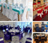 Stretch Spandex Dining Chair Cover Covers Slicovers for Wedding Banquet Dining Room (White)...