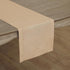 Solino Home Beige Linen Table Runner 36 Inch – 100% Pure Linen Classic Hemstitch Table Runner 14 x 36 Inch – Machine Washable Dining Table Runner ...