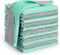 12 Pack Kitchen Cloth Dish Towels, Soft Premium Dishcloths, Highly Absorbent Multi-Purpose Dust and Stain Removal Cleaning Supplies for Kitchen Ca...