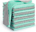 12 Pack Kitchen Cloth Dish Towels, Soft Premium Dishcloths, Highly Absorbent Multi-Purpose Dust and Stain Removal Cleaning Supplies for Kitchen Ca...