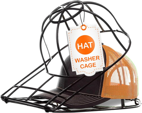 Hat Washer for Washing Machine, Cap Washer, Baseball Cap Washers, Baseball Hat Cleaner/Cleaning Protector (Black (1-Pack))...