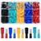 200 Pcs Bullet Connectors Male and Female, 22-16AWG Insulated Splice Female/Male Bullet Crimp Terminals Connectors, Electrical Bullet Crimp Wire C...