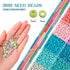 3mm Seed Beads for Jewelry Bracelet Making Kit 24 Colors Bracelet Making Kit for Girls Adults Friendship Bracelet Kit for Jewelry Making DIY Craft...