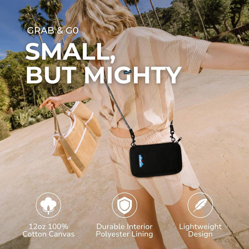 KAVU Go Time Bi-Fold Crossbody Wallet with Rope Strap...