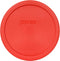 Pyrex 323-PC Red Round Plastic Mixing Bowl Replacement Lid, Made in USA...