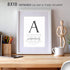 Grace Christian Wall Art Set of 5 | Black and White Bible Verse Prints 8x10 Unframed | Scripture Posters for Home | Christian Wall Decor Made in U...