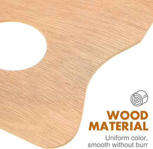 STOBOK Rectangular Drawing Board Painting Supplies Art Oil Painting Board Watercolor Paint Wood Painting Acrylic Paint Wood Serving Tray Wooden Pa...