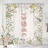 Riyidecor Witchy Moon Phase Shower Curtain for Bathroom Decor 72Wx72H Floral Pink Rustic Wildflower Plant Leaves Botanical Herbs Nature Art Printe...