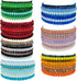YBMYCM 22-60PCS 8mm Gemstones Beaded Bracelets Round Bead Crystal Bracelets for Women,Elastic Stretch Adjustable Bracelet Unisex...