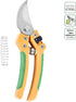 GRÜNTEK Secateurs ALBATROSS with EXTRA spring, Stainless Steel Ergo Bypass Plant Shears pruning shears Ø to 0.7". Garden shears for wide hands...