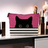 Black Cat Gifts - Gifts For Cat Lovers, Cat Makeup Bag, Cat Mom Gifts, Black Cat Small Makeup Cosmetic Bag For Purse(Pink Makeup Bag),Makeup Bag 7...