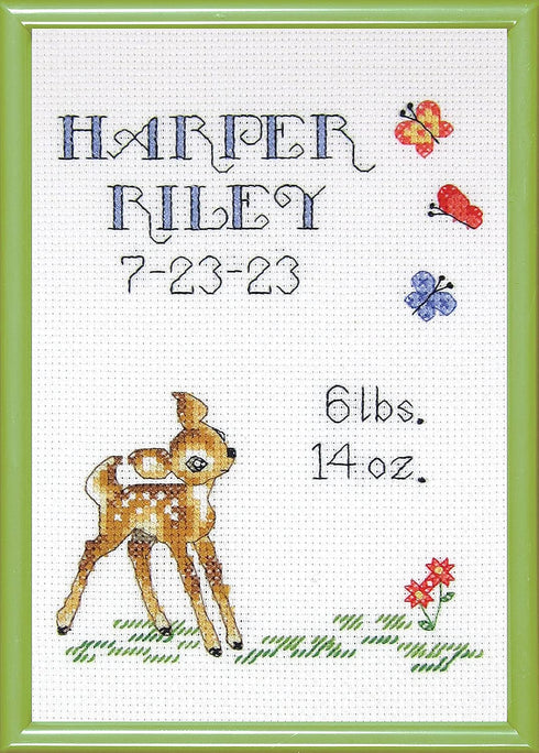 Tobin Janlynn Counted Cross Stitch Kit Multicolor, White...