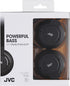 JVC HAS180 Lightweight Powerful Bass Headphones - Black......