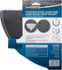 Plasticolor 008410R01 WeatherPro All Black Steering Wheel Cover Sunshade...