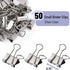 Mr. Pen- Binder Clips, Small Binder Clips, 50Pack, 0.75 in, Silver, Small Clips, Paper Binder Clips, Binder Clips Small Size, Small Paper Clips, O...