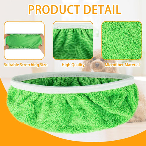 Reusable Dry Sweeping Cloths Microfiber Wet Mop Pads Compatible with Swiffer Sweeper Mop Replacement Sweeping Mopping pad Refills for Hardwood Sur...