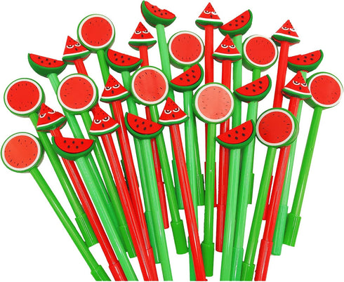 30 Pcs Cute Gel Ink Pens Fun Kawaii Pens Fruit Writing Pens 0.5 mm Black Ink Cool Pens Novelty Fun Pens for Kids School Office Home Supplies Stude...