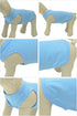 2018 Pet Clothes Dog Clothing Blank T-shirt Tanks Top Vests for Small Middle Large Size Dogs 100% Cotton Dog Summer Vest Classic (XS, Light-blue)...
