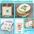 Flower Stencils for Painting, 64pcs 3 Inch Stencils for Crafts Rock Painting Stencils Plastic Reusable Stencils for Painting on Wood Wall Tile Hom...