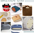PH PandaHall 4pcs Crochet Bag Bottom, 5.7 x 4.3 Inch Oval Bottom Bag Leather Bottom Shaper Pad Small Purse Bottom for Bags Cushion Base with Holes...