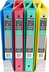 C-Line 3-Ring Poly Binder with Inner Pocket, Letter Size, 1-Inch Capacity, Color May Vary, 1 Binder (31710)...